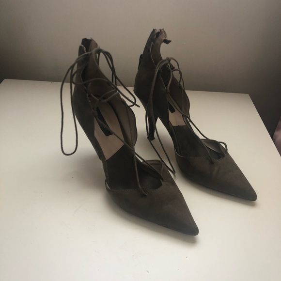 Zara lace up heels - Picture 2 of 4